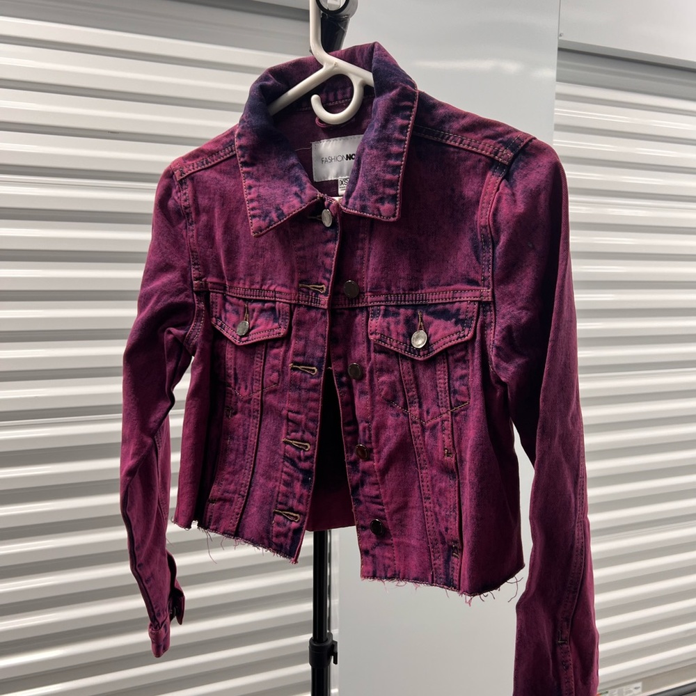 Acid wash Jean Jacket